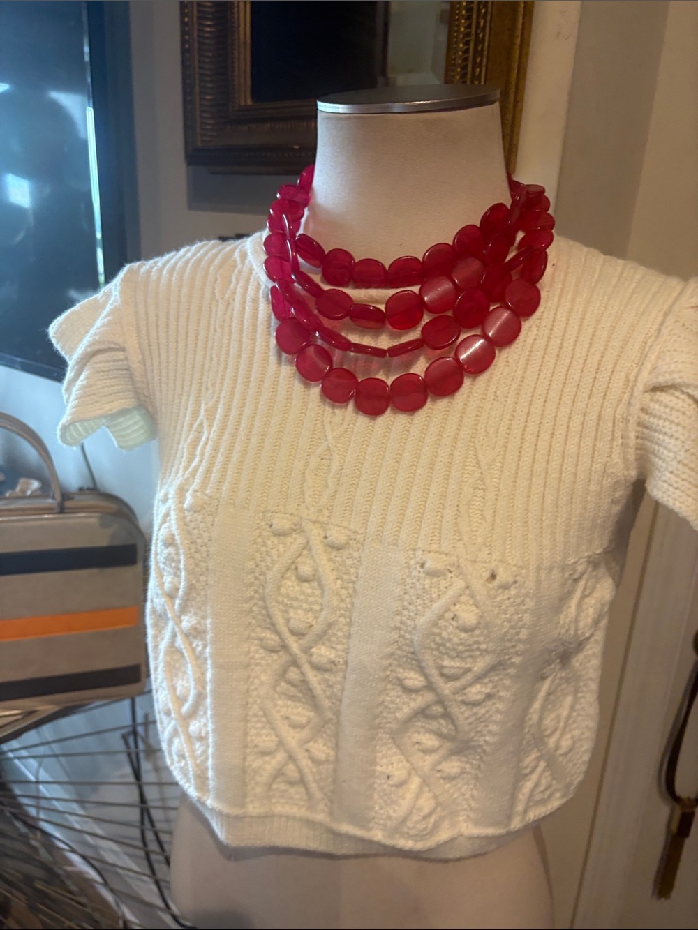 SHEIN Cream Sweater